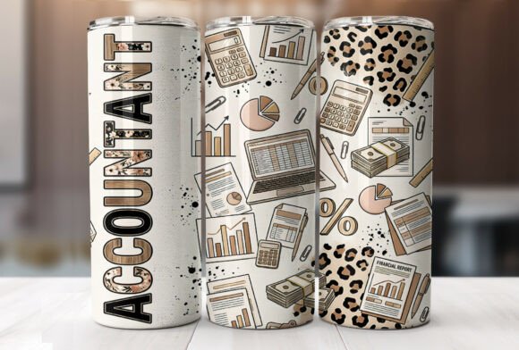 Accountant 20 Oz Skinny Tumbler Wrap Review
