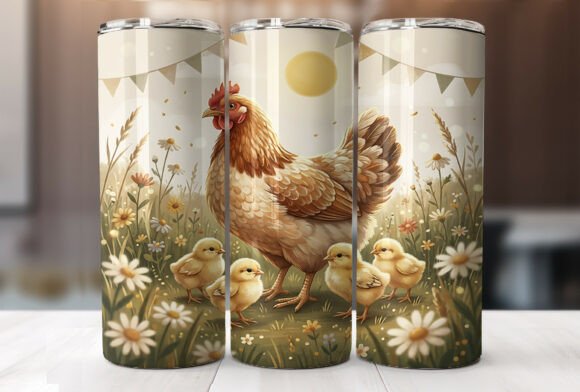 Country Chicken and Chicks Embroidery Design Review