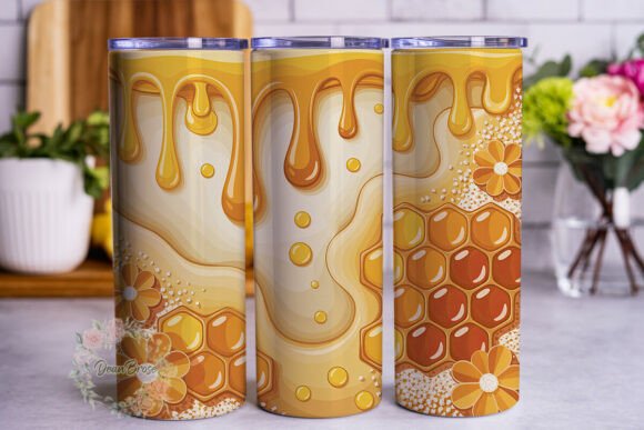 Glossy Honeycomb Drip Tumbler Wrap Review