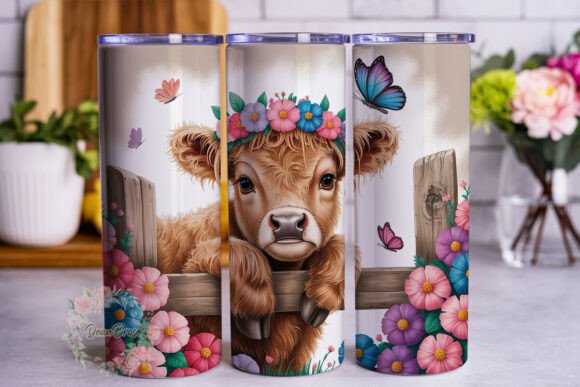 Highland Calf Floral Tumbler Wrap Review
