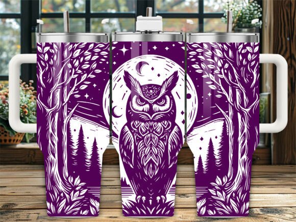 Moon Night Owl Forest Embroidery Design Review