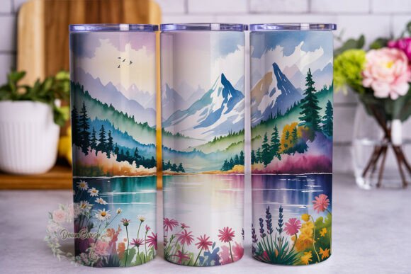 Mountain Lake Valley Tumbler Wrap Review