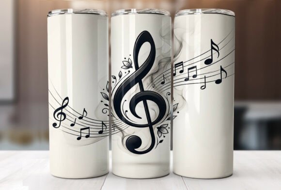 Musical Treble Clef Tumbler Wrap Review