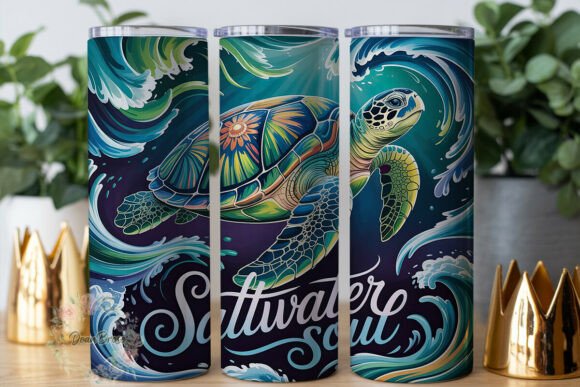 Saltwater Soul Sea Turtle Tumbler Wrap Review