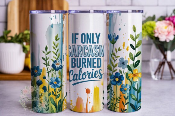 Sarcasm Calories Tumbler Wrap Review