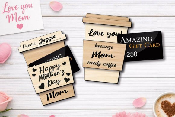 SVG Coffee Cup Mother's Day Gift Card Review