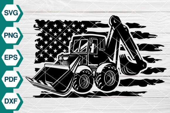 USA Loader Truck SVG, Backhoe SVG-EP578 Review