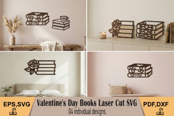 Valentine’s Day Books Laser Cut SVG Review